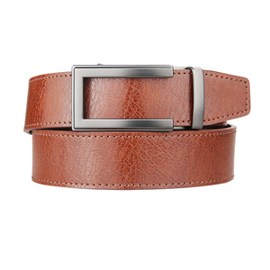 Cinturón de Cuero para Hombre, Cinturones de Cuero Genuino de Alta Calidad, Hebilla Automática, Ajustable, Sin Agujeros, Cinturón para Jeans, Personalizado - Product Image 4
