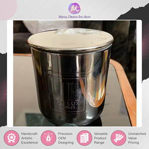 Pot en acier inoxydable de qualité supérieure pour la fabrication de bougies en cire de soja, vendu dans le monde entier, à prix compétitif, en promotion - Product Image 5