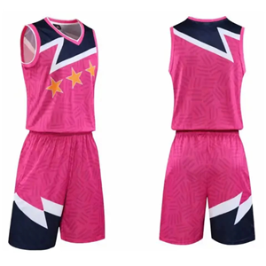 Conjunto de Camiseta y Pantalones Cortos de Baloncesto de Alta Calidad, Diseño Personalizado, Tela que Absorbe la Humedad, Color y Tallas Personalizables, Uniformes - Product Image 1