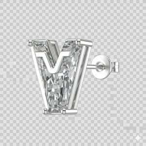 เพชรปลูกในห้องปฏิบัติการ IGI GIA รับรอง 3 กะรัต ขายส่ง แบบ HPHT CVD สังเคราะห์ คุณภาพ D VVS ตัวอักษร V - Product Image 1
