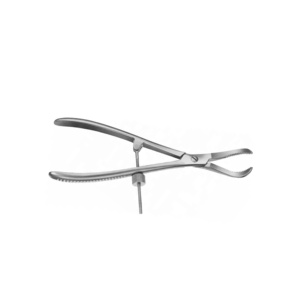 Langenbeck คีมยึดกระดูกแบบตรงขนาด205มม. 8 "กว้าง11มม. ใช้ซ้ำได้ไม่ผ่านการฆ่าเชื้อคีมจับกระดูกโดยโอมิ - Product Image 4