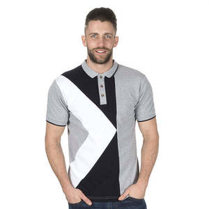 Chemise à manches courtes pour homme, confortable, en polyester/coton, de haute qualité, personnalisable, devant uni, écologique, respirante - Product Image 6