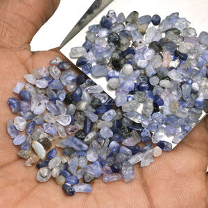 Piedra preciosa cruda de zafiro Siloni Natural Premium al por mayor, piedra preciosa suelta áspera de 4mm-8mm para hacer joyería, cristal mineral crudo - Product Image 2