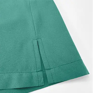 DANZILO High Quality Custom Logo Men's <b>Scrub</b> Suits Sets Solid Color Canvas Quick Dry Breathable <b>Plus</b> <b>Size</b> Needle Hospital - Product Image 6