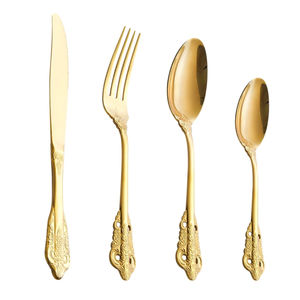 Wholesale 5 Piece Stainless Steel <b>Wooden</b> Handle Cutlery Set Modern Silver Dinnerware <b>Utensils</b> For Home Restaurant Camping Usage - Product Image 5