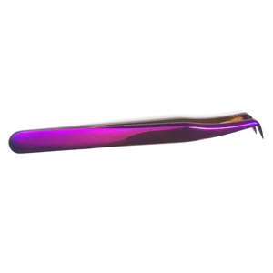High Precision Eyelash Extension Tweezer Anti <b>Slip</b> Grip Lash Picking Tool For Beauty Salon And Personal Makeup Use - Product Image 2