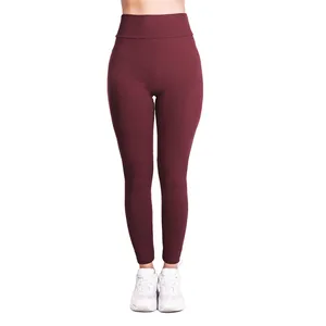 Leggings de couleur unie Cmax pour femmes, leggings à taille haute élastiques, collants de yoga pour femmes - Product Image 4