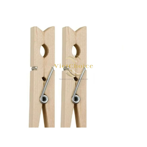 Vietchoice Vietnam Wholesale Custom Decorative Wooden Pegs Best Price High Quality Eco-Friendly Bamboo Mini Clothes <b>Clips</b> from - Product Image 3