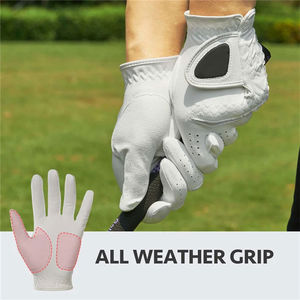Reasonable Price Custom Made Sports Golf Gloves High Quality Breathable Comfortable Hand Grip Non-Slip Sheepskin <b>Men</b> Golf - Product Image 5
