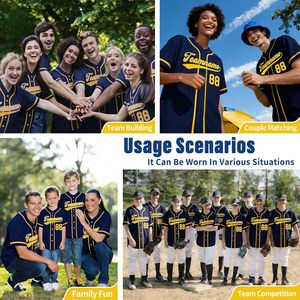 Camiseta de Béisbol de Diseño Ligero y Alto Rendimiento, 100% Poliéster, Ideal para Prácticas Deportivas y Uso en Equipo - Product Image 2