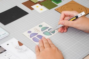 ด้วง2025 0907เฟอร์นิเจอร์ในร่มสีเขียวตลอดกาล4R เป็นมิตรกับสิ่งแวดล้อมชุด DIY งานฝีมือกระดาษขนาดเล็กสำหรับตกแต่งในร่ม - Product Image 2