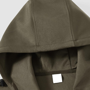 Ensemble de survêtement pour homme de haute qualité, délavé à l'acide, uni, deux pièces, à capuche avec strass, à manches longues, coupe ample, style mode - Product Image 3