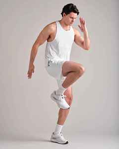 Men's Athletic Gym <b>Shorts</b> Windproof Breathable Eco-Friendly Canvas Quick Dry 2-in-1 <b>Compression</b> Workout Casual Knee-Length Front - Product Image 3