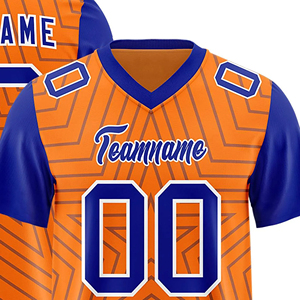 Uniforme de Fútbol Americano Sublimado Personalizado con Impresión Profesional, Jersey de Fútbol Americano de Alta Calidad y Gran Venta - Product Image 4