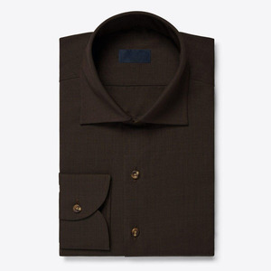 Camisa de Vestir Premium para Hombre, Verano, Franela, Tejido de Punto, Sólida, Ligera, Mezcla de Poliéster/Algodón, OEM, Moderna, Casual, Elegante, ZABEX - Product Image 5