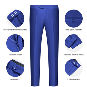New Arrival High Quality Luxury 2 Piece Men's Wedding <b>Suit</b> Direct Factory Supplier Casual Wear Men Wedding Pant Coat Set - Product Image 5