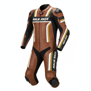 Combinaison de course élégante à finition mate |   Nouvelle collection sur mesure 2026 |   Cuir de vache de montagne de qualité supérieure, niveau CE 2 - Product Image 1