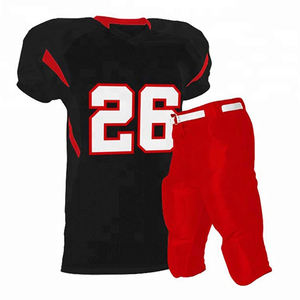 Ventes en gros d'uniformes de football américain d'hiver de haute qualité 100% polyester, impression numérique, taille plus, logo sur le devant pour les clubs - Product Image 1