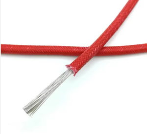 Cable de Cobre Estañado Resistente a Altas Temperaturas, Trenzado con Fibra de Vidrio y Revestimiento de Silicona, 600V, para Cableado de Equipos de Calefacción - Product Image 6