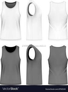 เสื้อกล้ามผู้ชายใหม่ ผู้จัดจำหน่ายที่ดีที่สุด เสื้อกล้ามผู้ชาย แขนสั้น คอกลม ใส่สบาย - Product Image 2