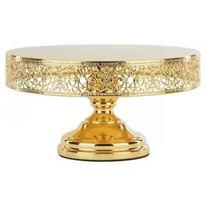 Premium Function Decor Metal Cake Stand Dessert Display Stand Cupcake Holder Elegant Showcase - Product Image 5