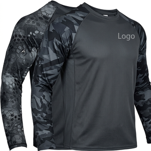 Camiseta de Pesca Personalizada para Exteriores con Sublimación, Protección UV, Secado Rápido, Manga Larga, Camisetas de Poliéster de Alto Rendimiento para Hombre - Product Image 1