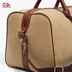 New Style Waterproof Genuine Leather Duffel Bags Customized Color Luxury Men Comfortable 50-70L Large Capacity Travel Bags - Product Image 6