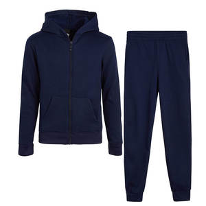 Chándal Deportivo Personalizado para Hombre, Corte Ajustado, con Capucha, Diseño Sólido, Tejido Grueso, Servicio OEM, Precio de Fábrica - Product Image 1