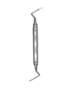 Elevador periostal DEL H2-3 de acero inoxidable, instrumento quirúrgico dental - Product Image 1