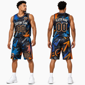 Uniforme de Baloncesto sin Mangas para Competición, Conjunto Personalizado de Camiseta y Pantalones Cortos para Equipo, Fabricante, Proveedor, Fábrica, OEM - Product Image 4
