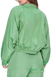 OEM Lightweight Waterproof Green Cargo Joggers and Crop Utility Jacket Tracksuit Set - Product Image 2