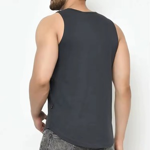 Débardeur Homme Léger en Coton Tricoté de Haute Qualité 100% Coton, Dernière Conception, Service OEM, Prix Abordable, Grande Taille, Séchage Rapide pour la Gym - Product Image 3