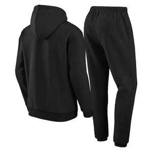 Pakistan Manufacturer Men Streetwear Track Suit Plus Size OEM Custom 100% Cotton Windproof Breathable Autumn - Product Image 4