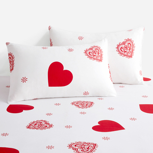 Juego de Fundas de Almohada Modernas de Color Rojo Sólido, 100% Algodón, 200 Hilos, Ultra Suaves, para Adultos, Uso en Todas las Estaciones - Product Image 3