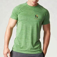 T-shirt décontracté en toile pour homme NAVISTA SPORTS, nouveau design, manches courtes, logo imprimé personnalisé, coupe classique, séchage rapide