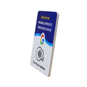 Custom NFC Waterproof Glass Door Sticker Smart Contactless Membership <b>Access</b> <b>Control</b> <b>Card</b> for Cafe & Hotel Store Entrance - Product Image 5