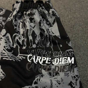 Survêtement décontracté pour homme ActivePro, vintage, imperméable, grande taille, avec fermeture éclair |   Imprimé effet délavé à l'acide |   100% polyester |   Marine - Product Image 3