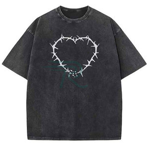 T-shirts pour hommes en jersey brodé avec logo de marque personnalisé de haute qualité, polyester/coton, tricoté, écologique, respirant, décontracté, coupe classique - Product Image 4