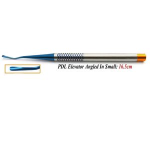 PDL Elevator Angled <b>Small</b> 16.5CM Dental Extraction Instrument Stainless Steel Periodontal Ligament Elevator <b>Tool</b> Extraction <b>Tool</b> - Product Image 1