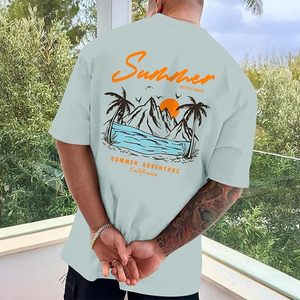 Camiseta Casual Estampada para Hombre, Camiseta Moderna con Gráficos, Tela Suave y Transpirable, Manga Corta, Estilo Diario, Prenda de Alta Calidad - Product Image 3