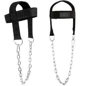 Harnais de tête unisexe en néoprène réglable et confortable pour haltérophilie, qualité supérieure, personnalisable, avec chaîne robuste – Meilleures ventes - Product Image 4