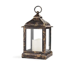 Lámpara de Metal con Revestimiento Rústico de Diseño Moderno y Elegante, con Asa, Tamaño, Forma y Color Personalizables - Product Image 4