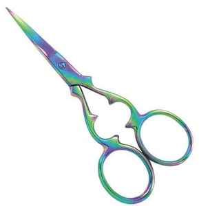 Wholesale Vintage Style <b>Sewing</b> <b>Scissors</b> Embroidery Mini Crane Bird Handle <b>Scissors</b> with Multi Color Coated With Custom Demand - Product Image 1