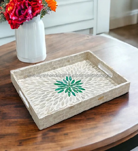 Plateau de service en nacre de haute qualité et design unique Utilisation pour la vaisselle - Product Image 1