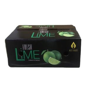 Caja Rectangular de Cartón Corrugado Plegable de 5 Capas, Impresión Offset UV, 34*24*14 cm, para Fruta de Lima, Logotipo Personalizado, Materiales Reciclados, OEM - Product Image 6