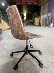 Chaise de bureau pivotante Venus 4-S2 en mousse PVC, nouvelle qualité supérieure, avec plateau en contreplaqué et structure en acier, fabriquée au Vietnam – Meilleure vente - Product Image 4