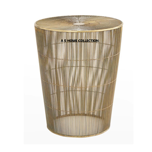 Mesa Auxiliar de Alambre de Diseño Moderno, Personalizable en Forma y Tamaño, Decoración Única para el Hogar - Product Image 4