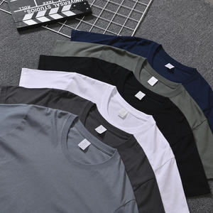 Wholesale 100% Cotton High Quality Custom Men's Bulk T-Shirt Printing Your Brand t Shirt Men Tees Shirt Women Oversize <b>Tshirt</b> - Product Image 2