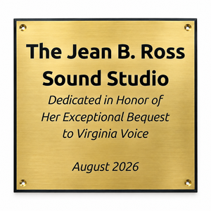 Custom <b>Engraved</b> Modern Handmade Brass Memorial <b>Plaque</b> with Black Lettering for Memorials - Product Image 1
