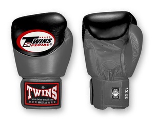 Gants de boxe Muay Thai personnalisés pour jumeaux, modèle très vendu, en cuir véritable tressé avec sangle, équipement de boxe professionnel - Product Image 3